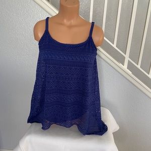 Womens Tankini Bathing Suit Top w/Briefs